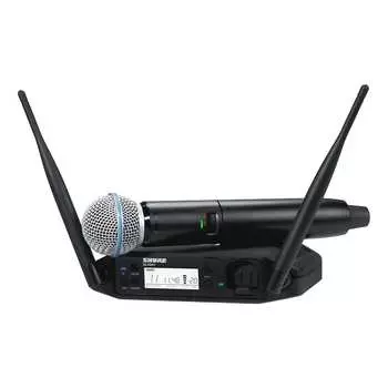 Микрофон Shure GLXD24+/Beta58 Dual Band Digital Wireless Handheld System