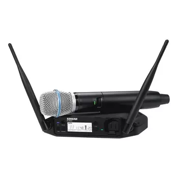 Микрофон Shure GLXD24+/Beta87A Dual Band Digital Wireless Handheld System