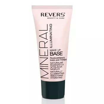 Минеральная осветляющая основа под макияж, Revers Cosmetics