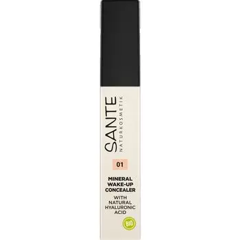 Минеральный консилер Wake up Concealer 01 нейтральный цвет слоновой кости Sante, 8 ml