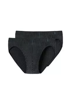 Мини-брифы / трусы, упаковка из 2 шт. Long Life Soft SCHIESSER, цвет Blauschwarz