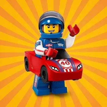 Мини-фигурка Lego Series 18 Гонщик
