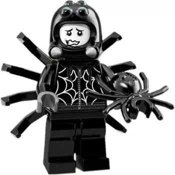 Мини-фигурка Lego в костюме паука