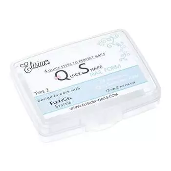 Мини-формы-удлинители Тип 2, 24 шт. Elisium, Quick Shape