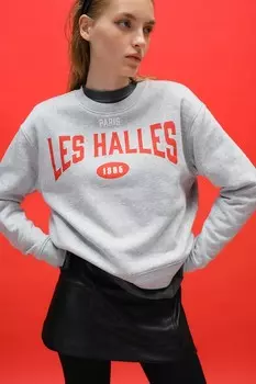 Мини-Юбка А-силуэта H&M, черный
