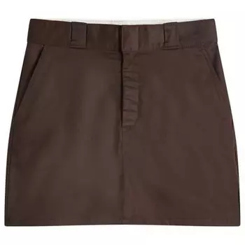 Мини-Юбка для работы Dickies, коричневый