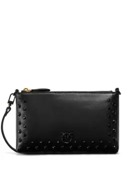 Мини кожаный кошелек PINKO, черный