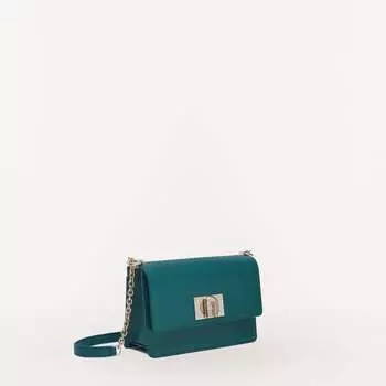 Мини-кроссбоди Furla 1927, зеленый