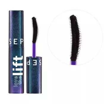 Mini love the lift подкручивающая тушь для ресниц + придающая объем Sephora Collection, 5 гр