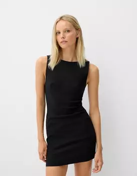 Мини-Платье bengaline Bershka, черный