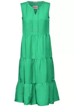 Мини платье CECIL Dress, зеленый