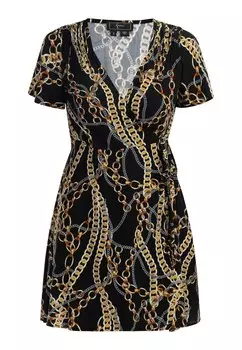 Мини платье faina Dress, черный