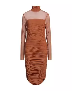 Мини-платье Hugo Boss, коричневый