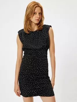 Мини платье Koton Dress, черный