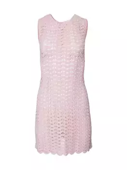Мини-платье крючком Carolina Herrera, красный