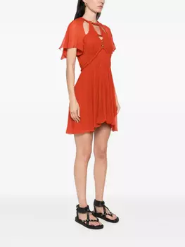 Мини-платье Ranadial ISABEL MARANT, оранжевый
