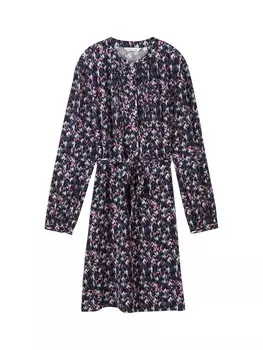 Мини платье TOM TAILOR Dress, разноцветный