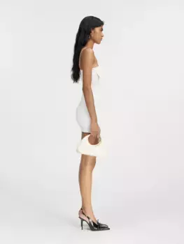 Мини-платье в сложенном виде Аро Jacquemus, белый