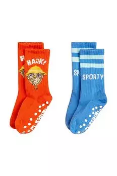 Mini Rodini Детские носки, 2 пары Hike, мультиколор