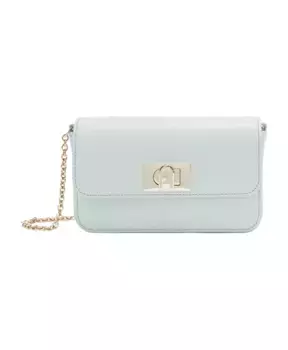 Мини Сумка 1927 с ремешком цепочкой Furla, зеленый