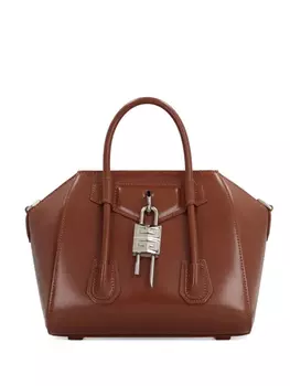 Мини-сумка Antigona Lock Givenchy, коричневый