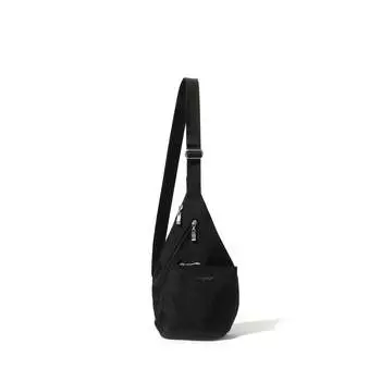 Мини-сумка Baggallini на ремешке, цвет Black/Sand