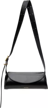 Мини-сумка Cannolo Jil Sander, черный