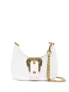Мини-сумка Couture с пряжкой Versace Jeans Couture, белый