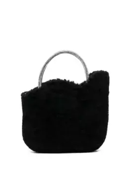 Мини-сумка Ivy из овчины Le Silla, черный