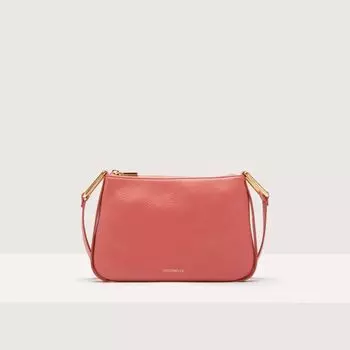 Мини-сумка из зерненой кожи Coccinelle MAGIE SMALL, красный