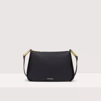 Мини-сумка из зерненой кожи Coccinelle MAGIE SMALL, черный