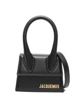 Мини-сумка Le Chiquito JACQUEMUS, черный