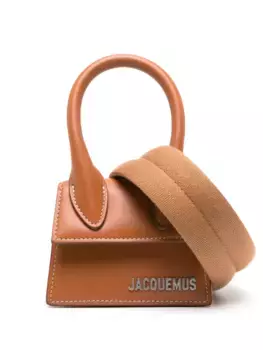 Мини-сумка Le Chiquito JACQUEMUS, коричневый