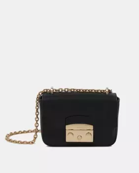 Мини-сумка на плечо Furla, черный