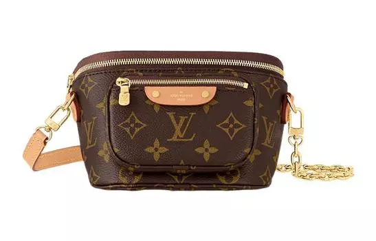 Мини-сумка-пояс с монограммой LOUIS VUITTON