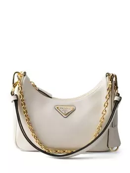 Мини-сумка Re-Edition Prada, белый