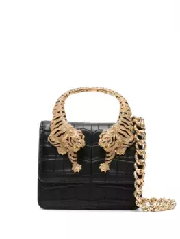 Мини-сумка Roar Roberto Cavalli, черный