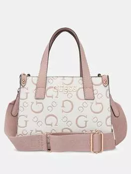 Мини-сумка с логотипом Kyley Guess Factory, цвет blush multi