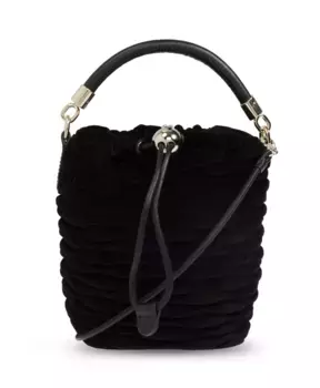 Мини Сумка Ведро Furla, черный