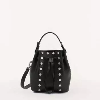 Мини-сумка-ведро Furla Miastella, черный