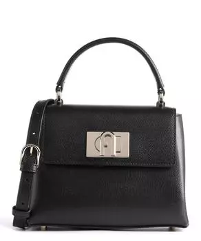 Мини-Сумочка 1927 из зерненой кожи Furla, черный