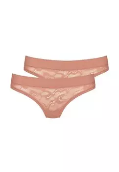 Мини-трусики, комплект из 2 кружевных трусиков Go Allround sloggi, цвет Indian Summer One Size
