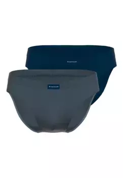 Мини-Трусы TOM TAILOR "Kentucky" (2 шт. в упаковке), облегающего кроя, цвет Blau-Dunkel-Streifen