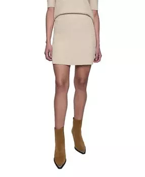Мини-юбка Alai Rebecca Minkoff, белый