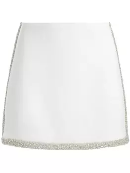 Мини-юбка Алин Alice + olivia, белый
