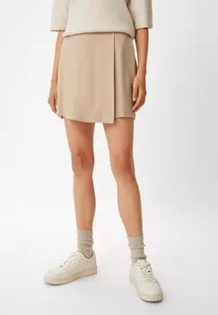 Мини-юбка comma casual identity, бежевый