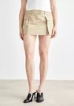 Мини-юбка Dkny, бежевый