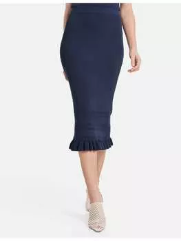 Мини-юбка Gerry Weber, индиго