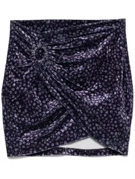 Мини-юбка Howena MARANT TOILE, фиолетовый
