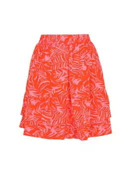Мини-юбка IZIA, цвет orange pink